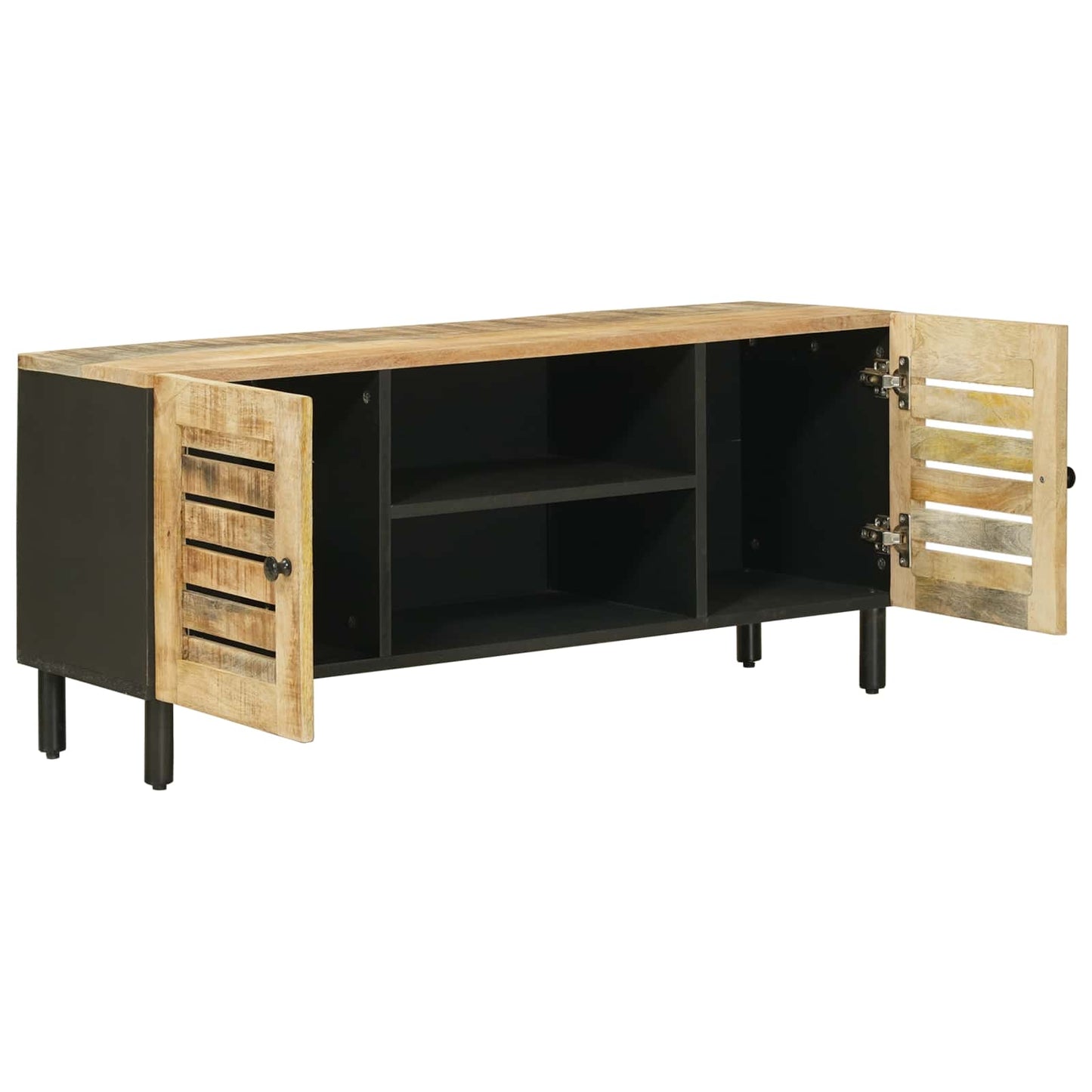 Oppbevaringsskap Naturlig 105 x 33 x 46 cm Massiv mango tre