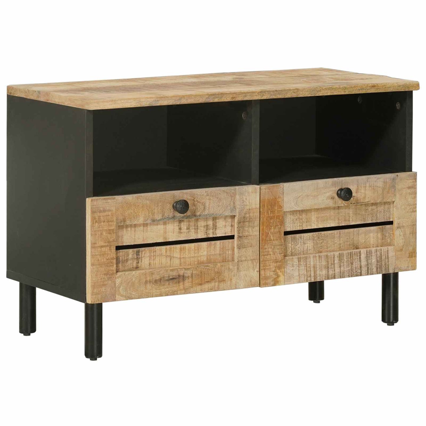 Oppbevaringsskap Naturlig 70 x 33 x 46 cm Massiv mango tre