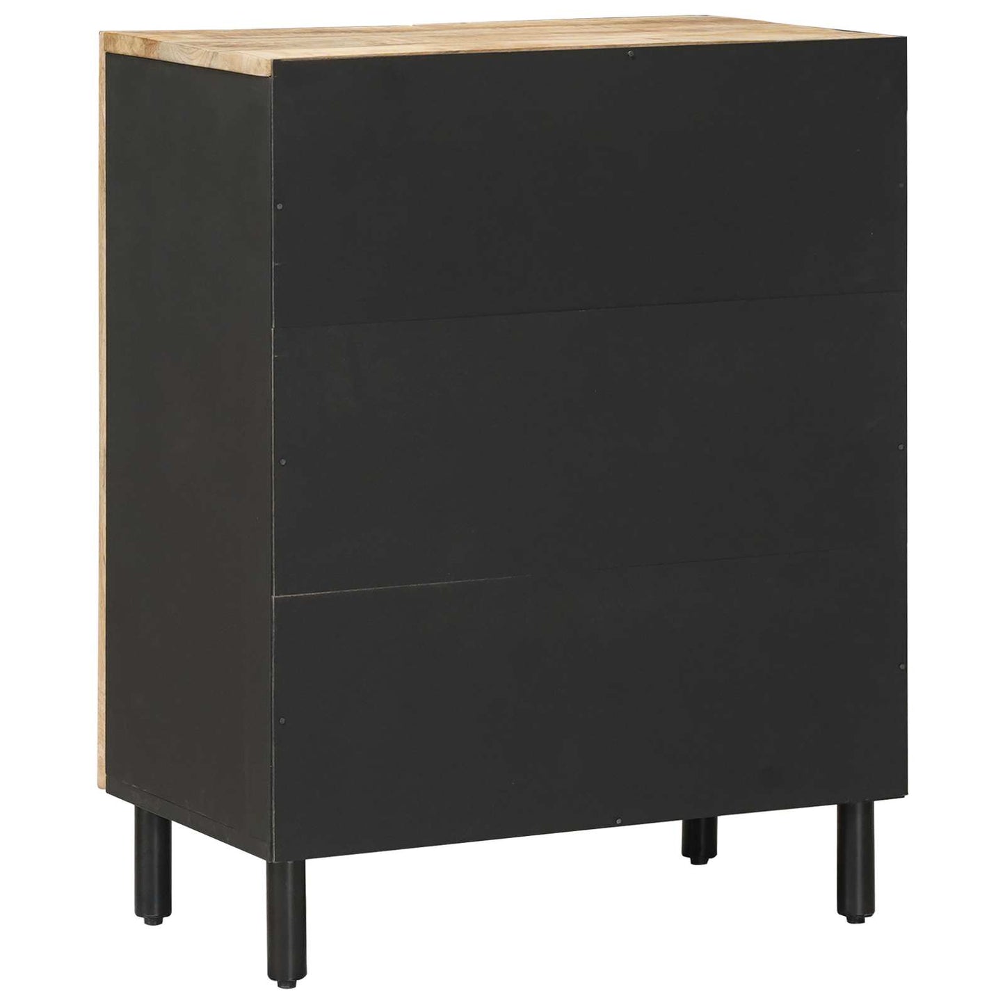 Oppbevaringsskap 60 x 33 x 75 cm Massiv mango tre Naturlig