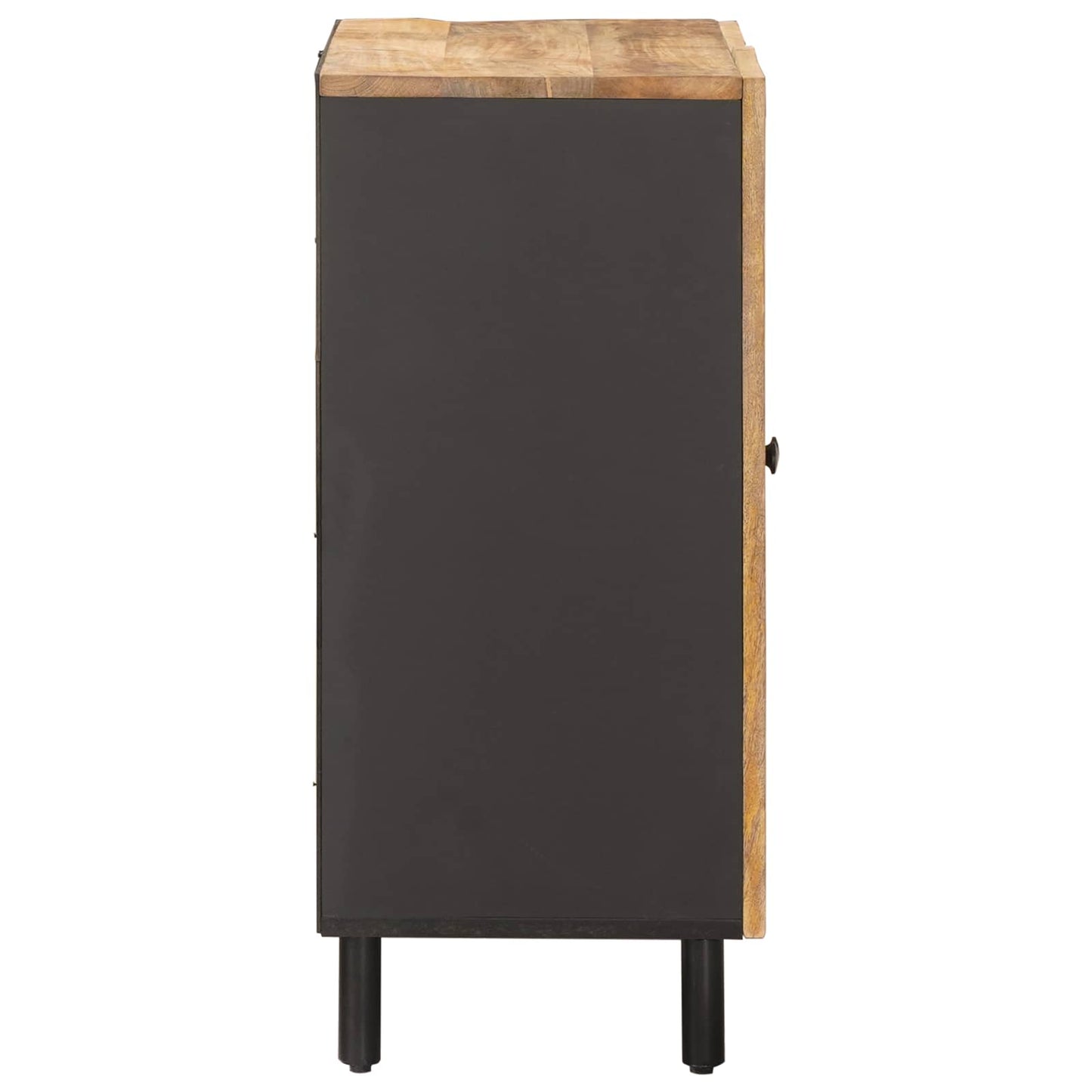 Oppbevaringsskap 60 x 33 x 75 cm Massiv mango tre Naturlig