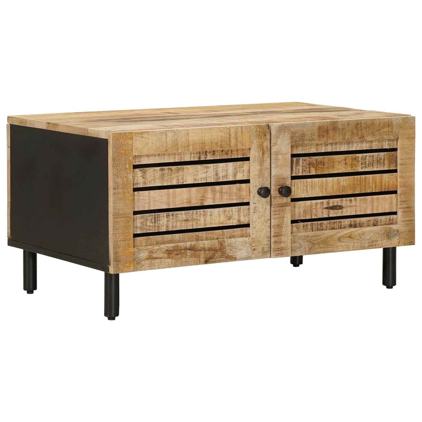 Kaffebord Naturlig 80 x 50 x 40 cm Massiv mango tre