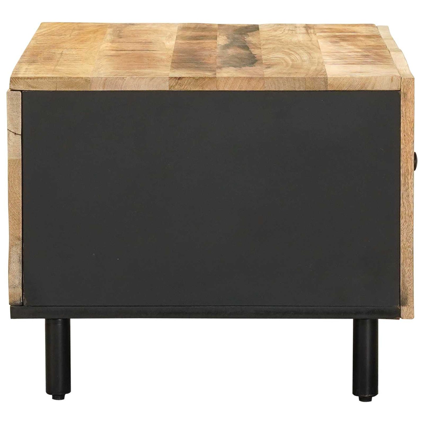 Kaffebord Naturlig 80 x 50 x 40 cm Massiv mango tre