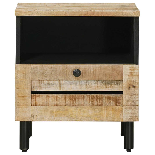 Nattbord 2 pcs Brun 40 x 33 x 46 cm Massiv mango tre