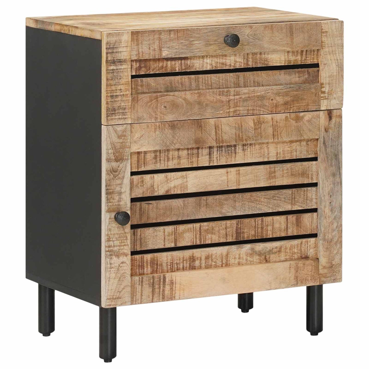 Nattbord Naturlig 50 x 33 x 60 cm Massiv mango tre