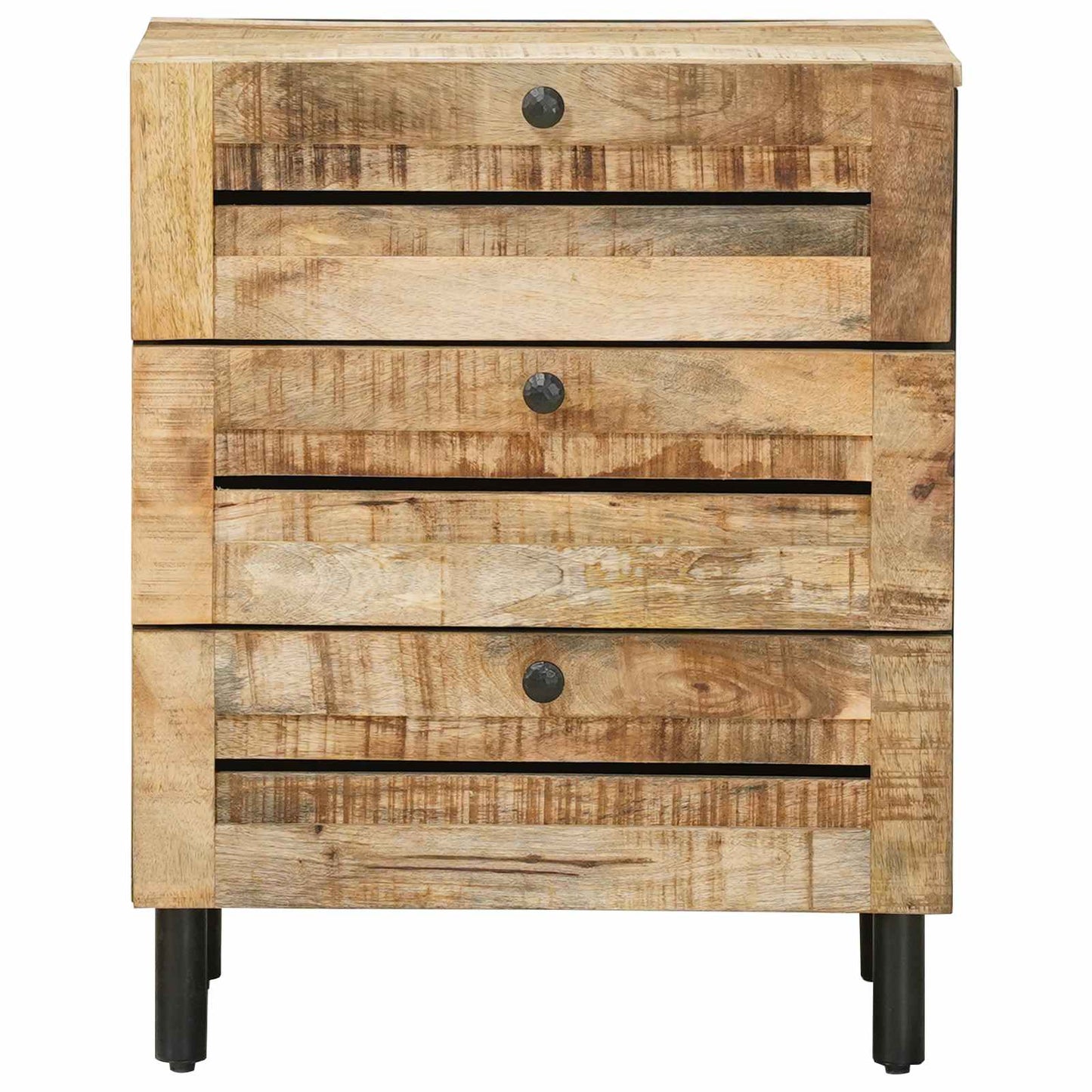 Nattbord Naturlig 50 x 33 x 62 cm Massiv mango tre