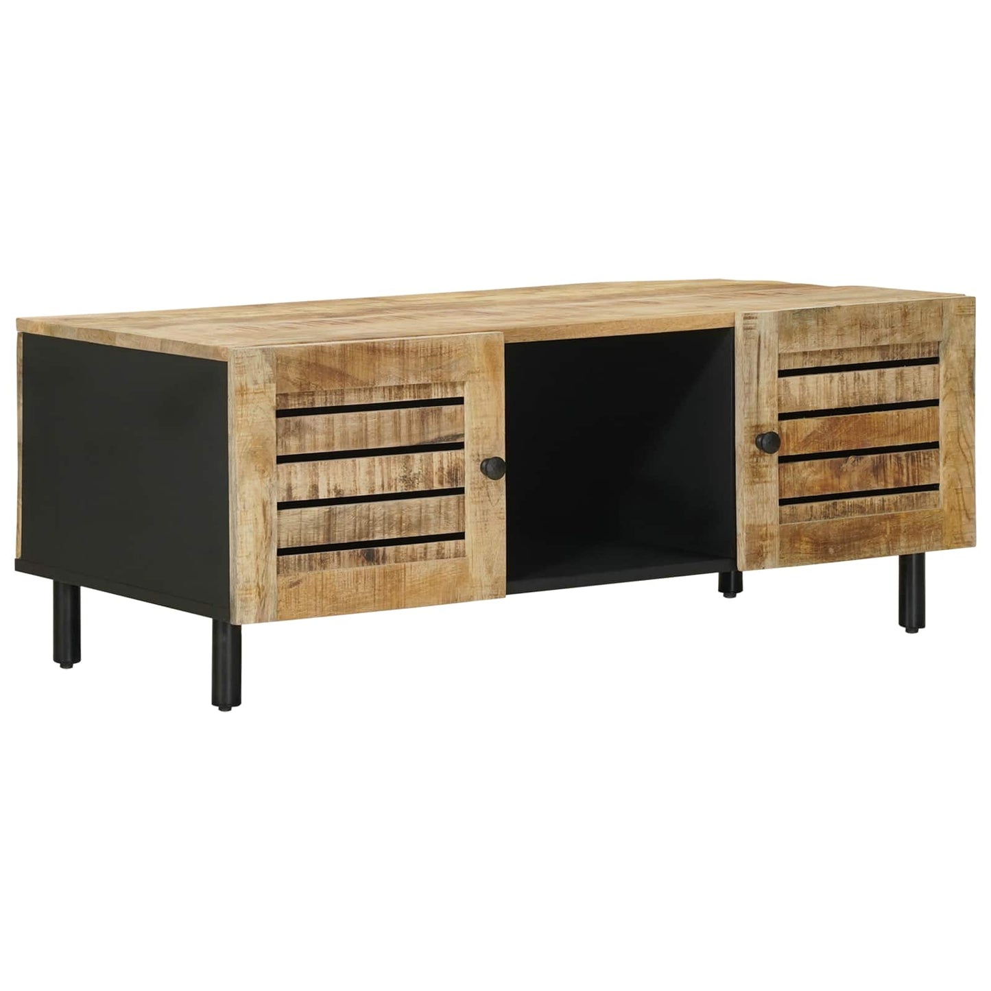 Kaffebord Naturlig 100 x 54 x 40 cm Massiv mango tre