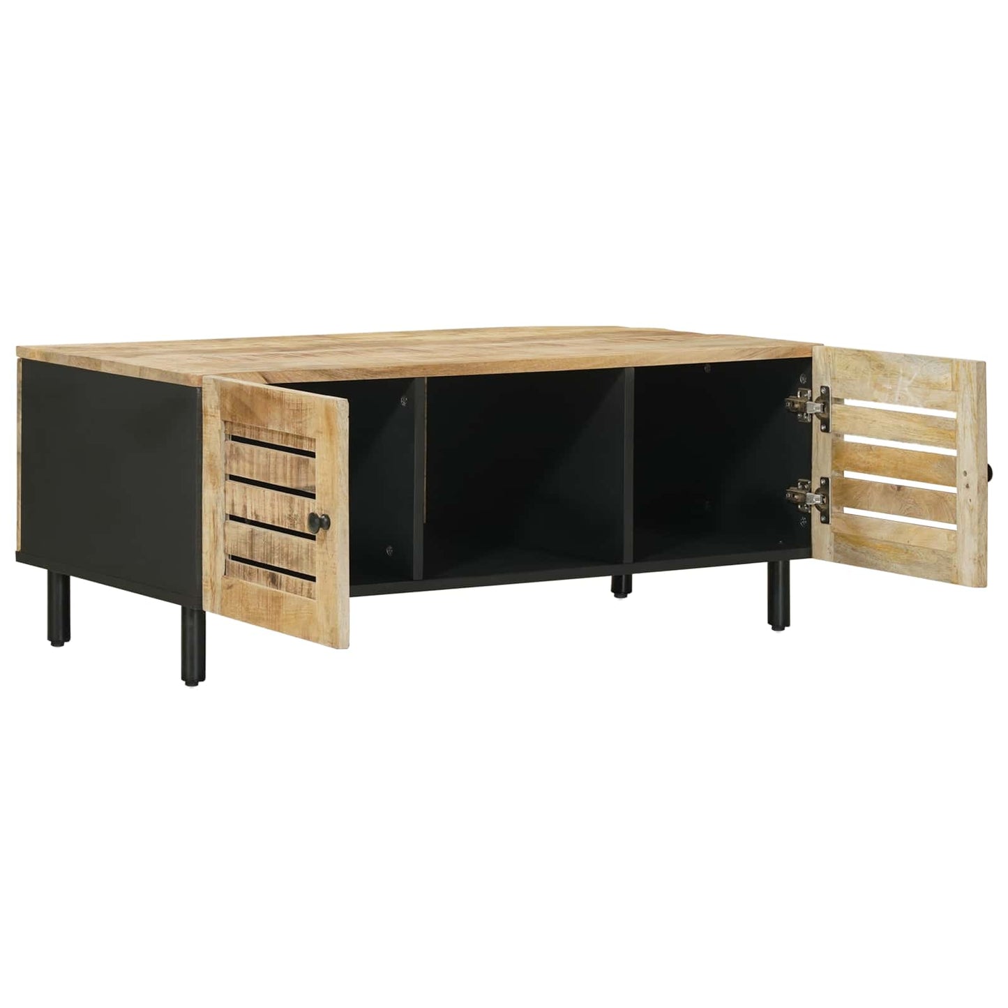 Kaffebord Naturlig 100 x 54 x 40 cm Massiv mango tre