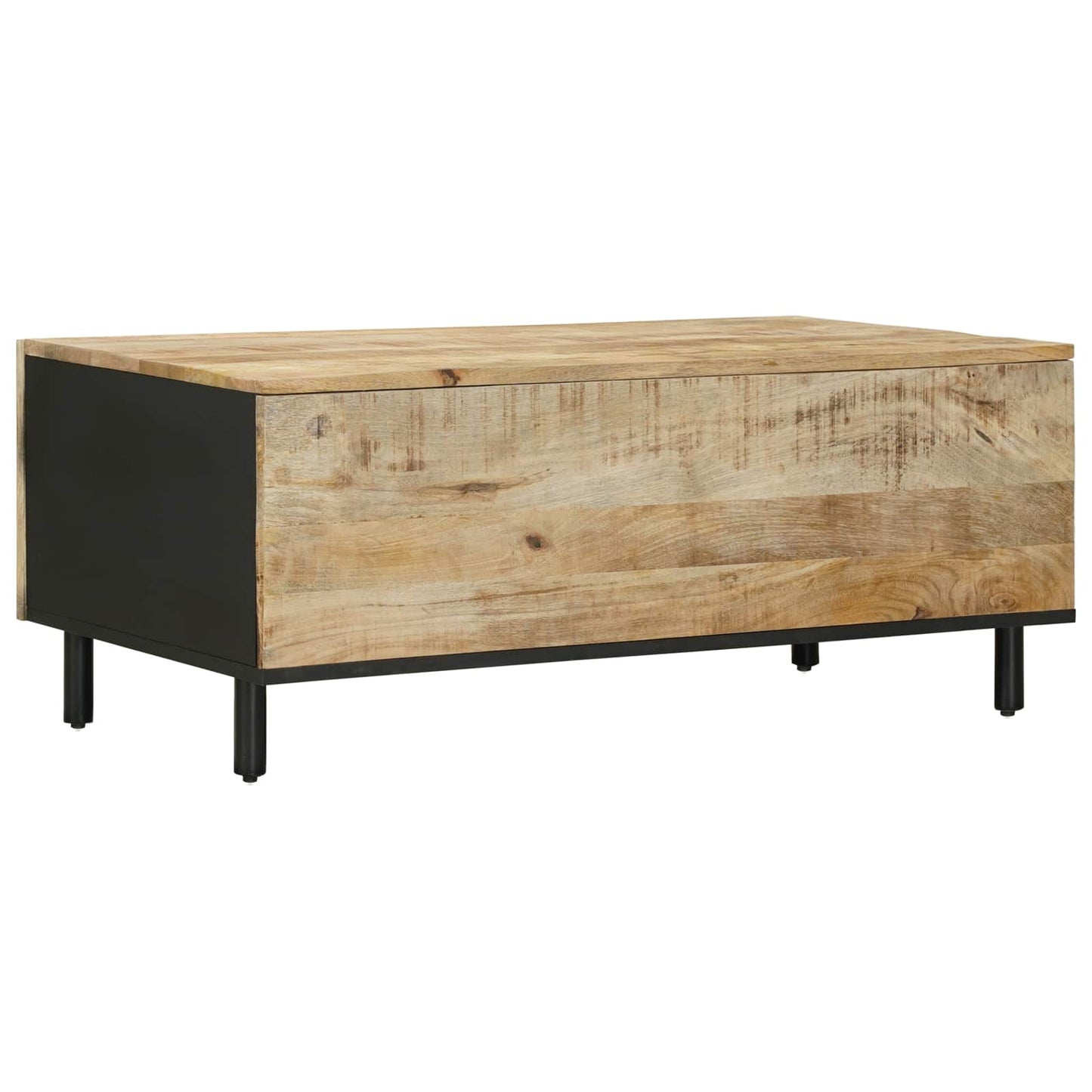 Kaffebord Naturlig 100 x 54 x 40 cm Massiv mango tre