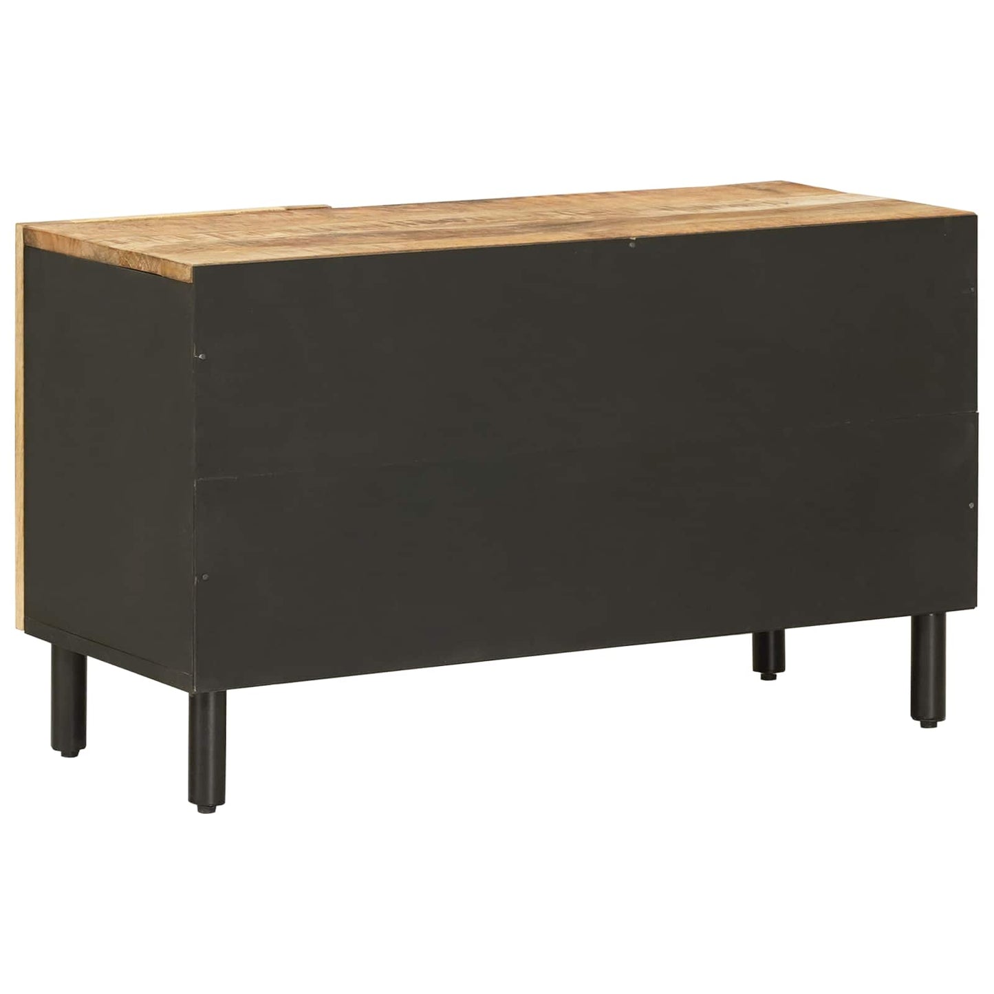 Oppbevaringsskap Naturlig 80 x 33 x 46 cm Massiv mango tre
