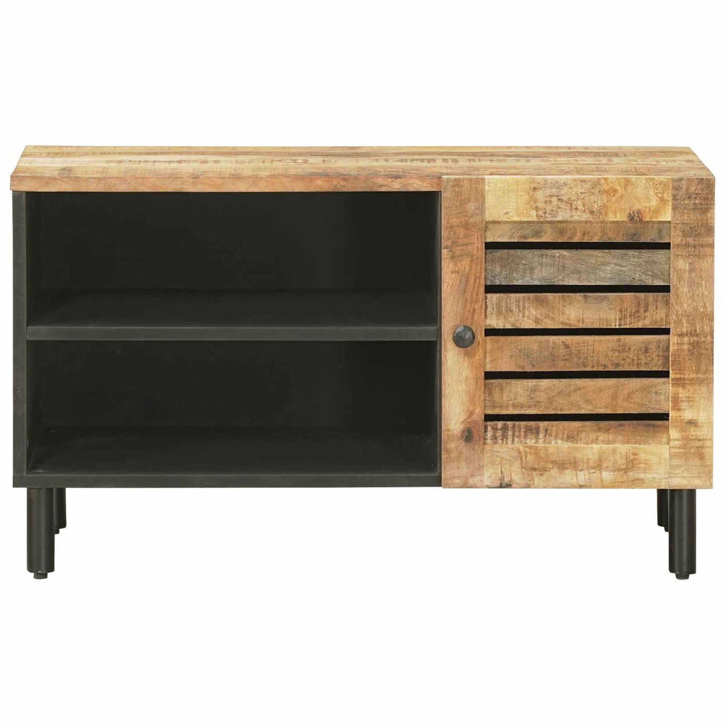 Oppbevaringsskap Naturlig 80 x 33 x 46 cm Massiv mango tre