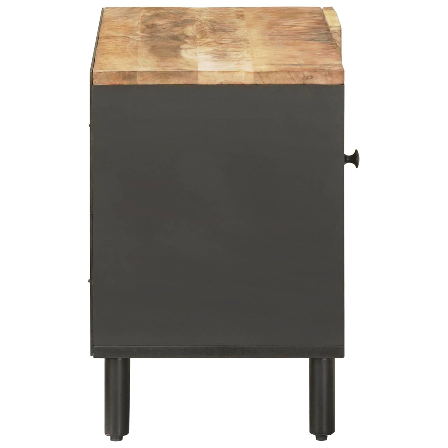Oppbevaringsskap Naturlig 80 x 33 x 46 cm Massiv mango tre