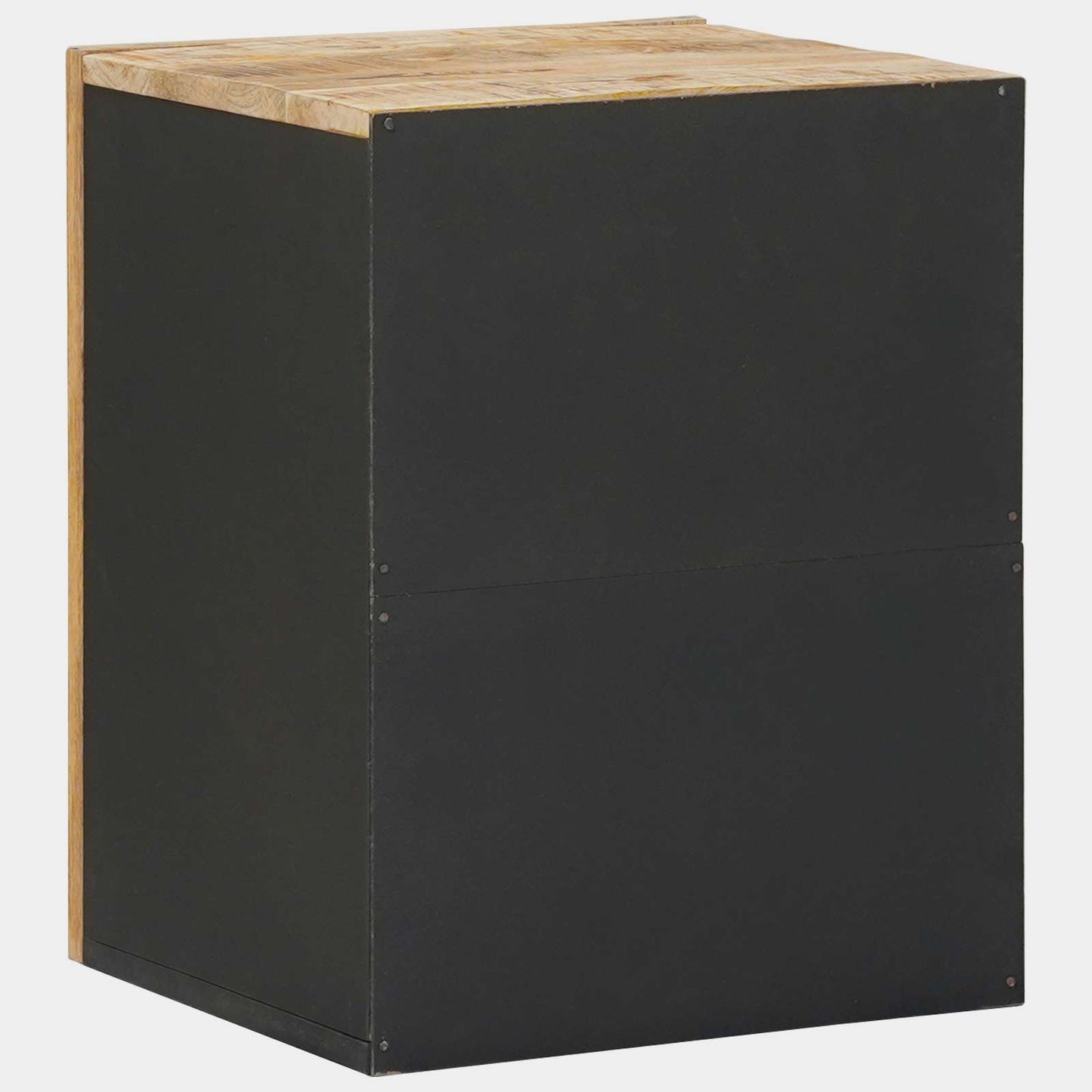 Hengende skap Brun og svart 38 x 33,5 x 48 cm Massiv mango tre