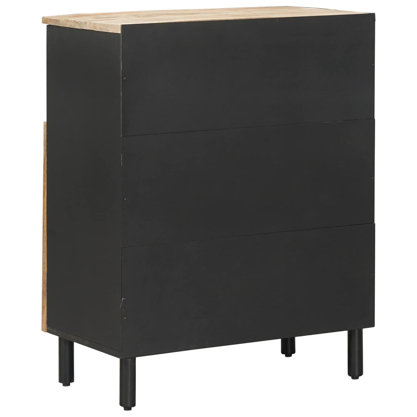 Oppbevaringsskap Naturlig 60 x 33 x 75 cm Massiv mango tre