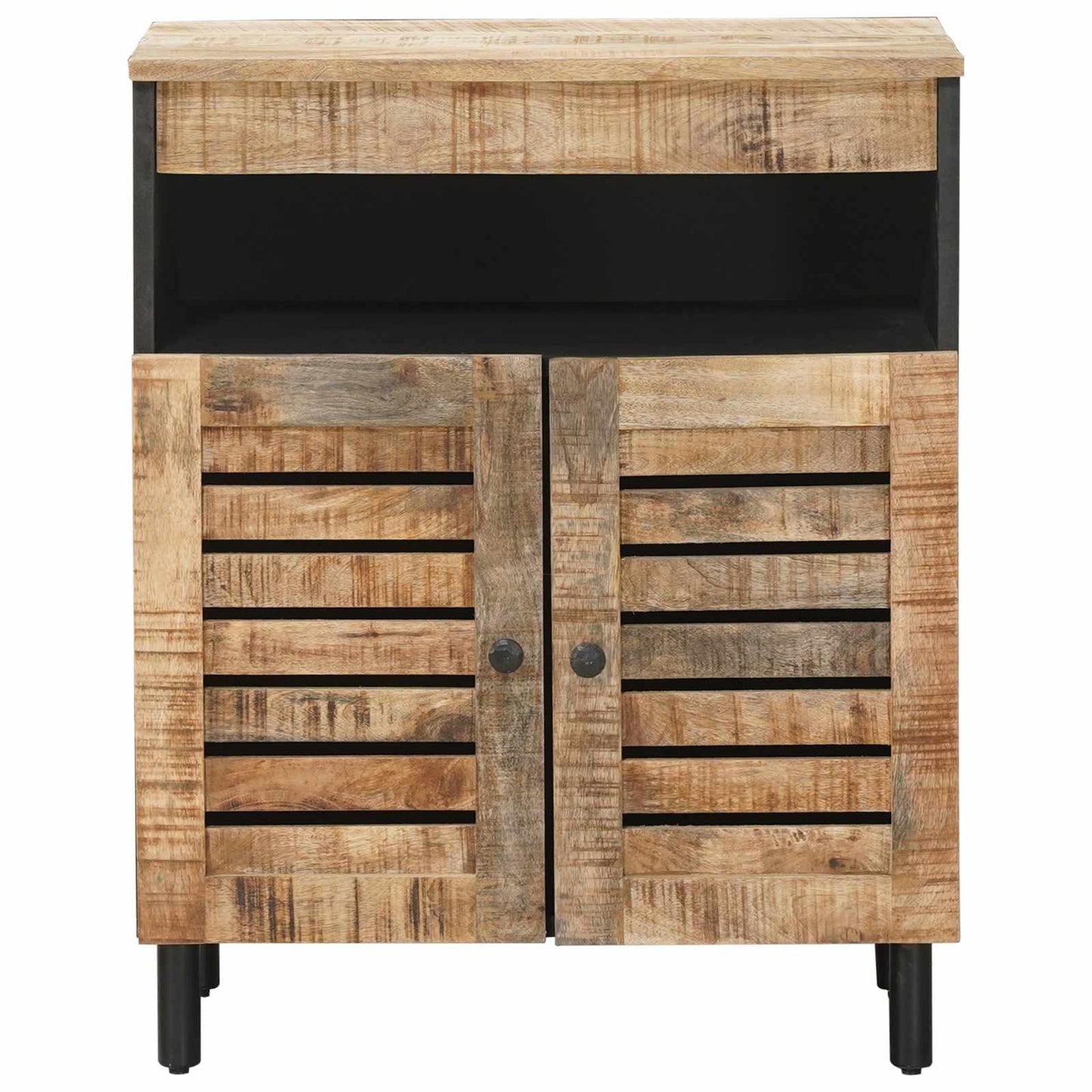 Oppbevaringsskap Naturlig 60 x 33 x 75 cm Massiv mango tre