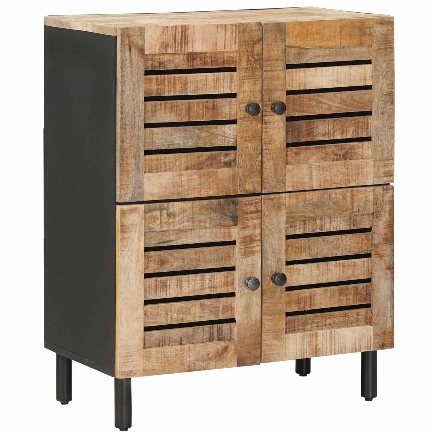 Oppbevaringsskap Naturlig 60 x 33 x 75 cm Massiv mango tre