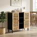 Oppbevaringsskap Naturlig 90 x 33 x 75 cm Massiv mango tre