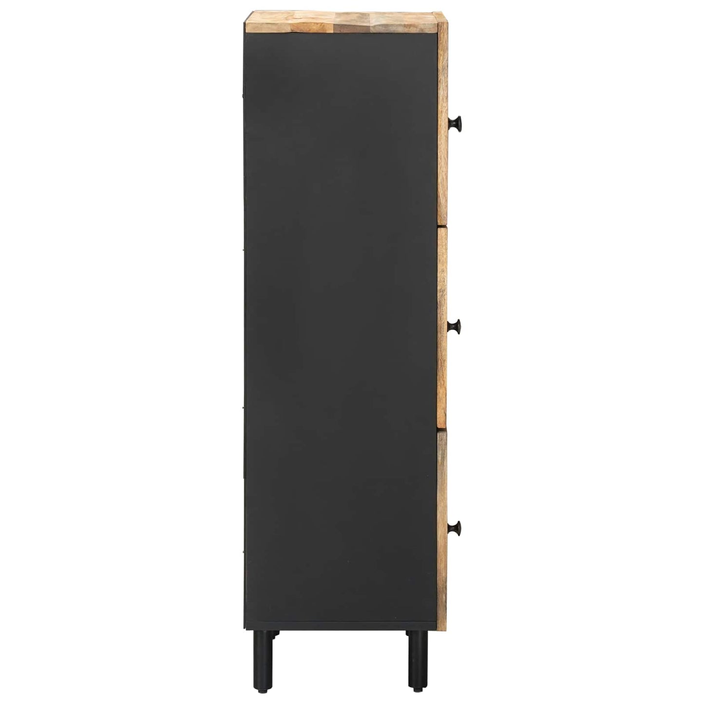 Oppbevaringsskap Naturlig 40 x 33 x 110 cm Massiv mango tre