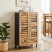 Oppbevaringsskap Naturlig 60 x 33 x 100 cm Massiv mango tre