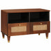 TV-skap med skuff Brun 70 x 33,5 x 46 cm Massiv mango tre