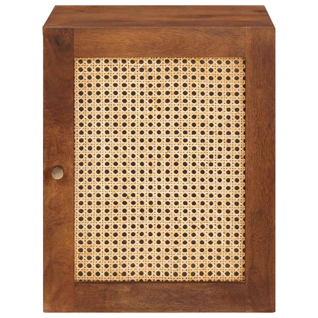 Baderomsskap med hylle Brun 38 x 33,5 x 48 cm Konstruert tre