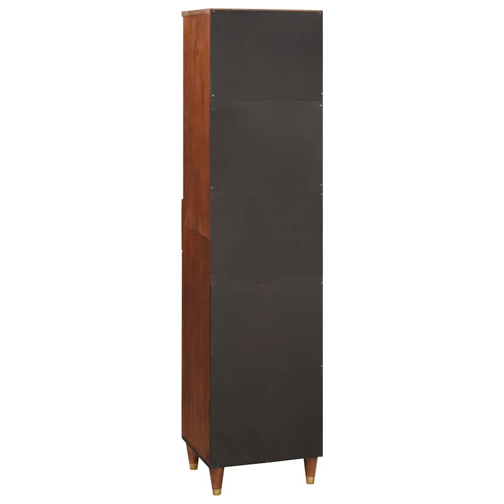 Serviesskap med skuff Brun 38 x 33,5 x 160 cm Massiv mango tre