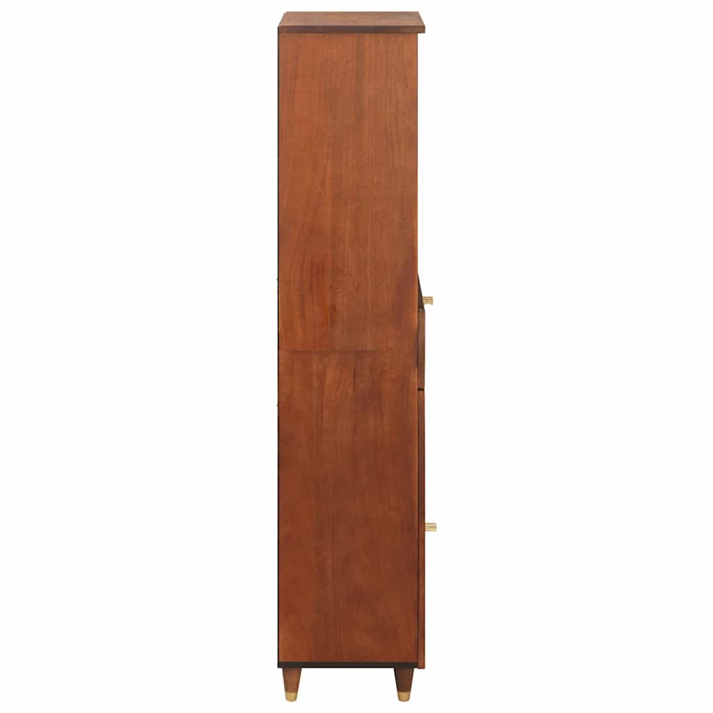 Serviesskap med skuff Brun 38 x 33,5 x 160 cm Massiv mango tre