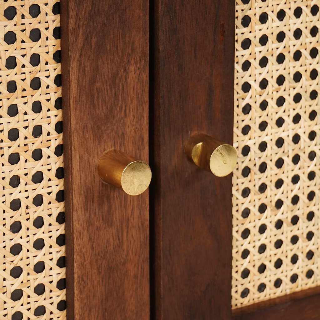 Serviesskap Brun 60 x 33,5 x 75 cm Massiv mango tre