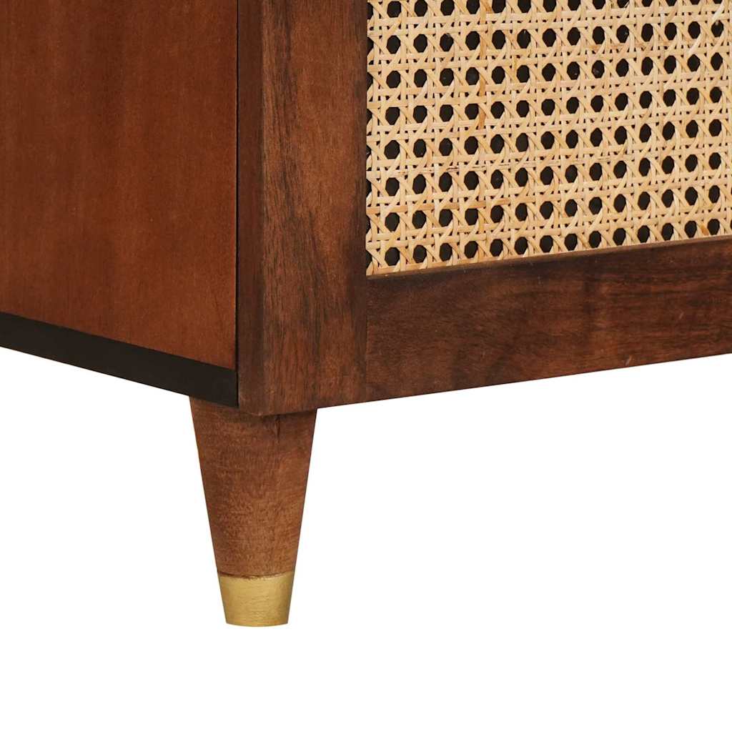 Serviesskap Brun 80 x 33,5 x 75 cm Massiv mango tre
