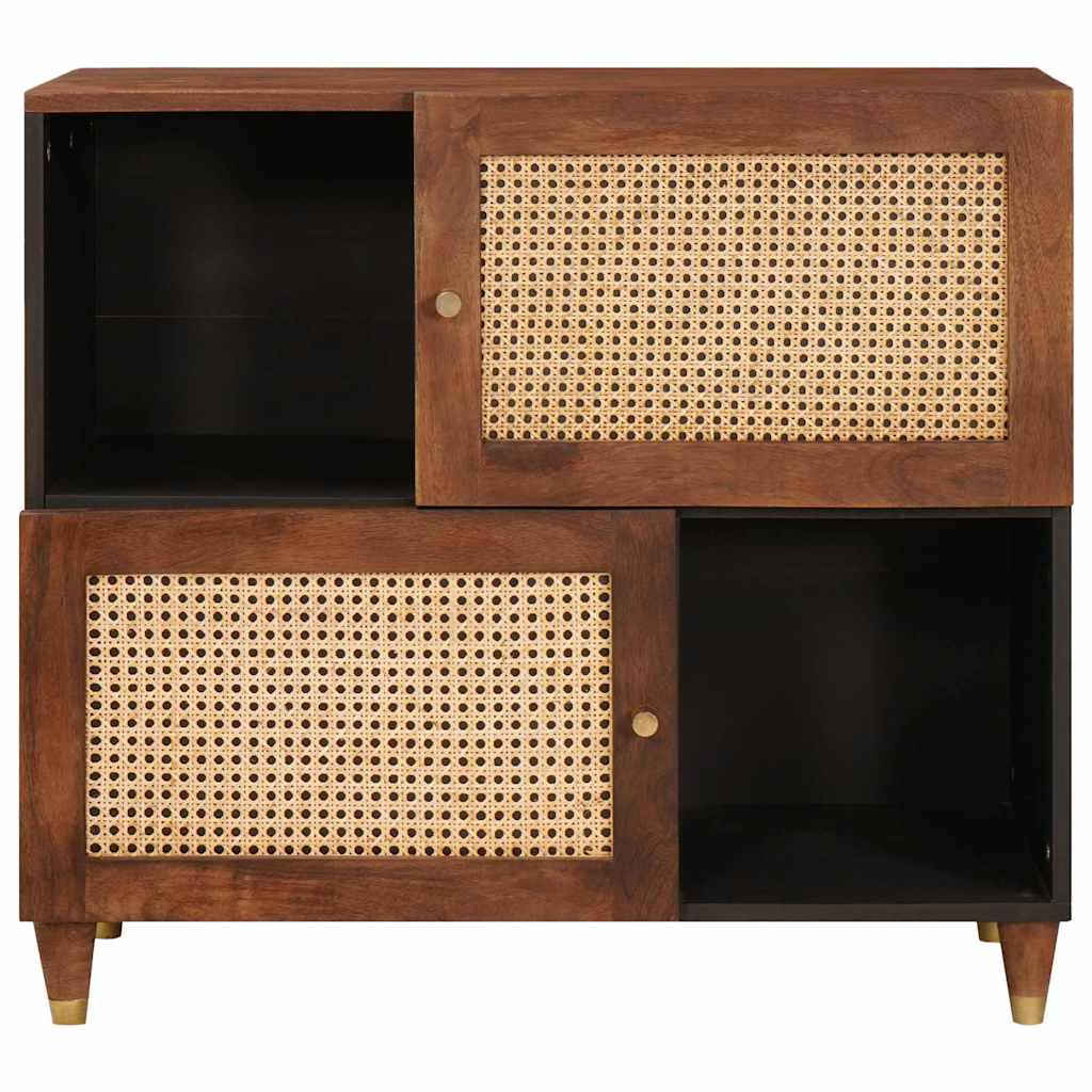 Serviesskap Brun 80 x 33,5 x 75 cm Massiv mango tre