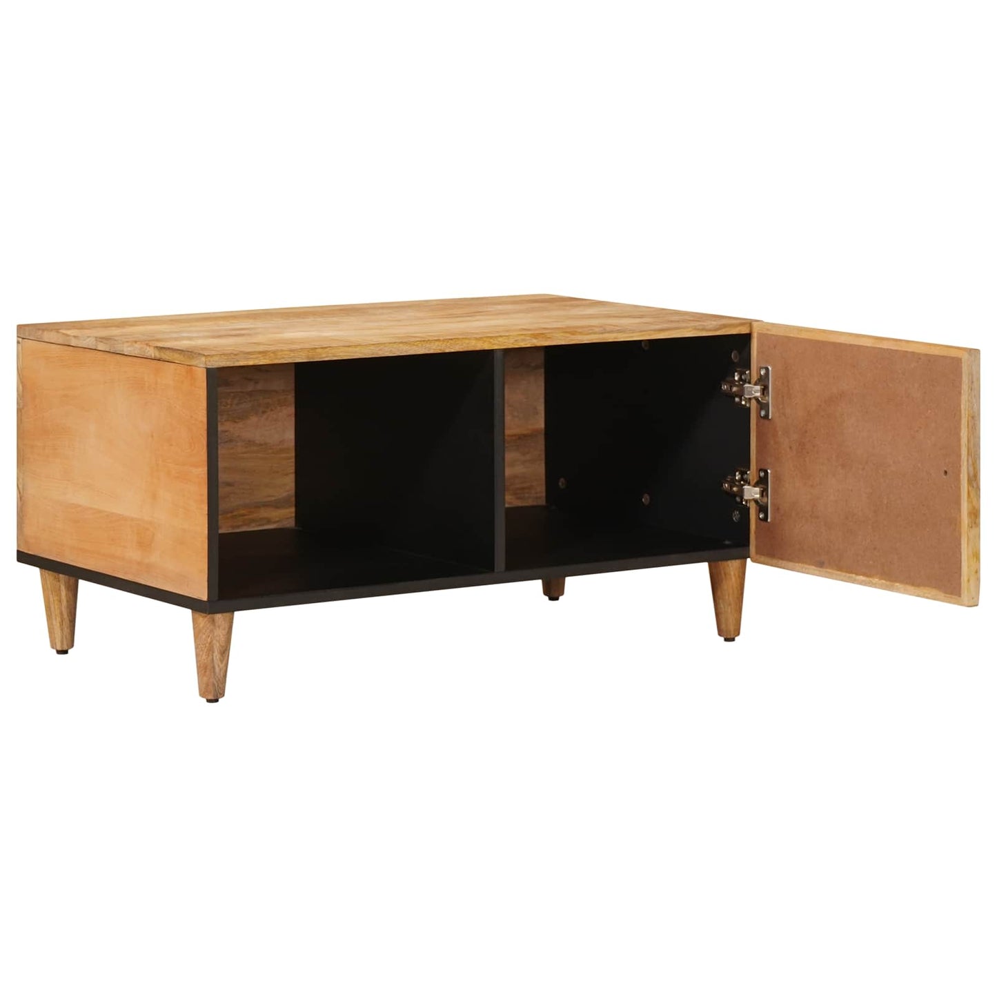 Kaffebord Brun 80 x 50 x 40 cm Massiv mango tre