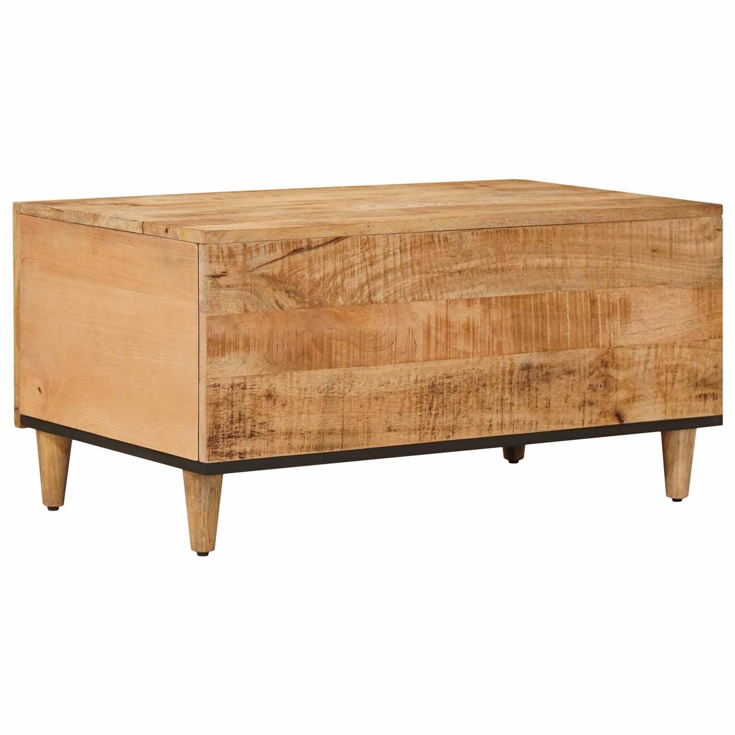 Kaffebord Brun 80 x 50 x 40 cm Massiv mango tre