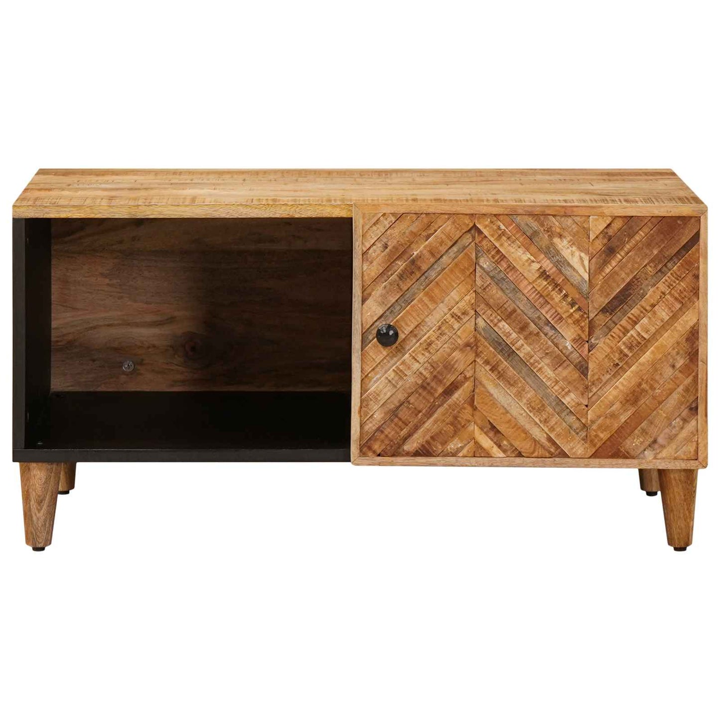 Kaffebord Brun 80 x 50 x 40 cm Massiv mango tre