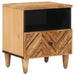 Nattbord med skuff Brun 50 x 33 x 60 cm Massiv mango tre