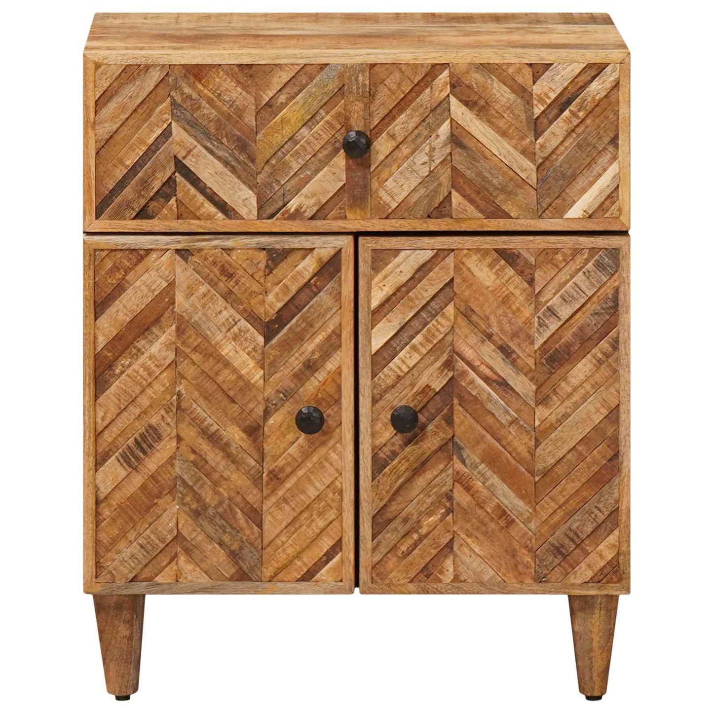 Nattbord med skuff Brun 50 x 33 x 60 cm Massiv mango tre