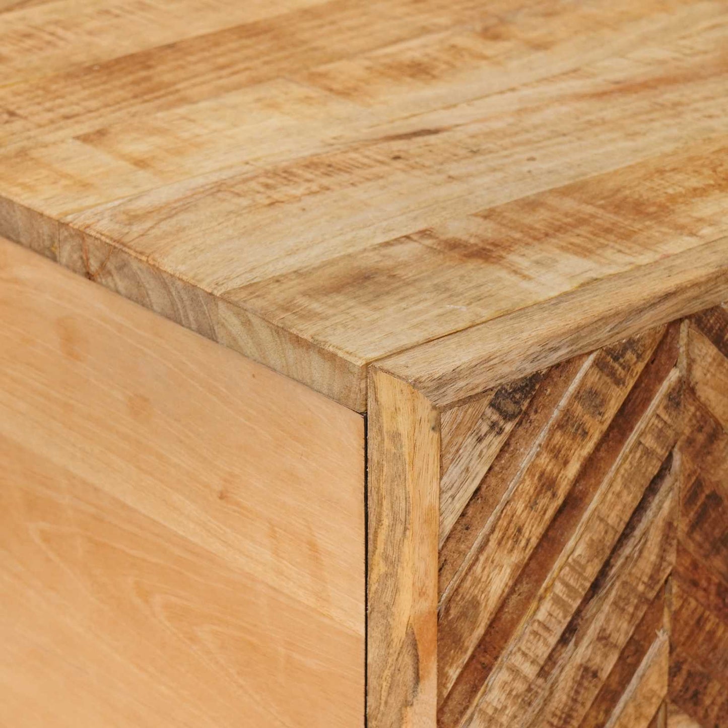 Kaffebord Brun 100 x 54 x 40 cm Massiv mango tre