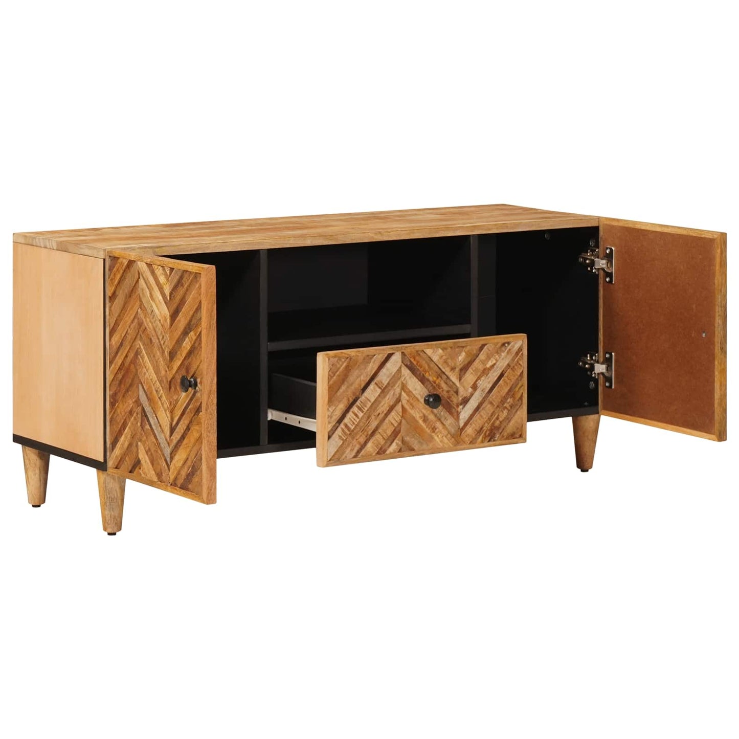Oppbevaringsskap Brun 105 x 33,5 x 46 cm Massiv mango tre