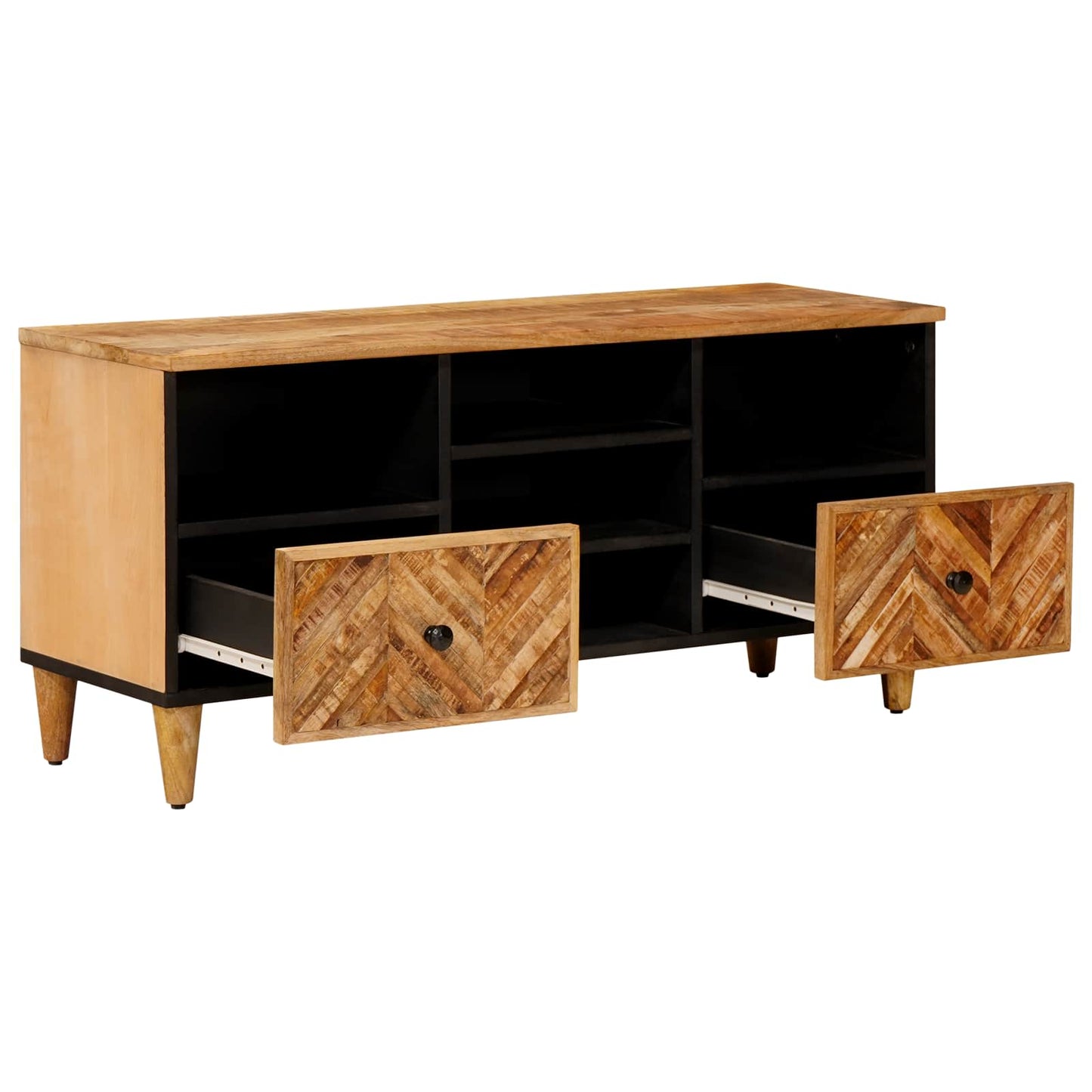 Oppbevaringsskap Brun 100 x 33,5 x 46 cm Massiv mango tre