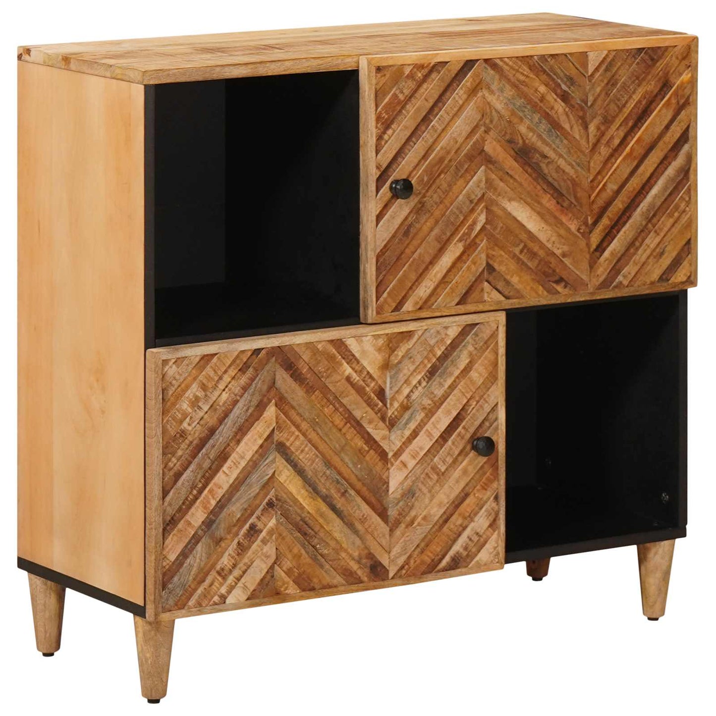 Oppbevaringsskap Brun 80 x 33,5 x 75 cm Massiv mango tre