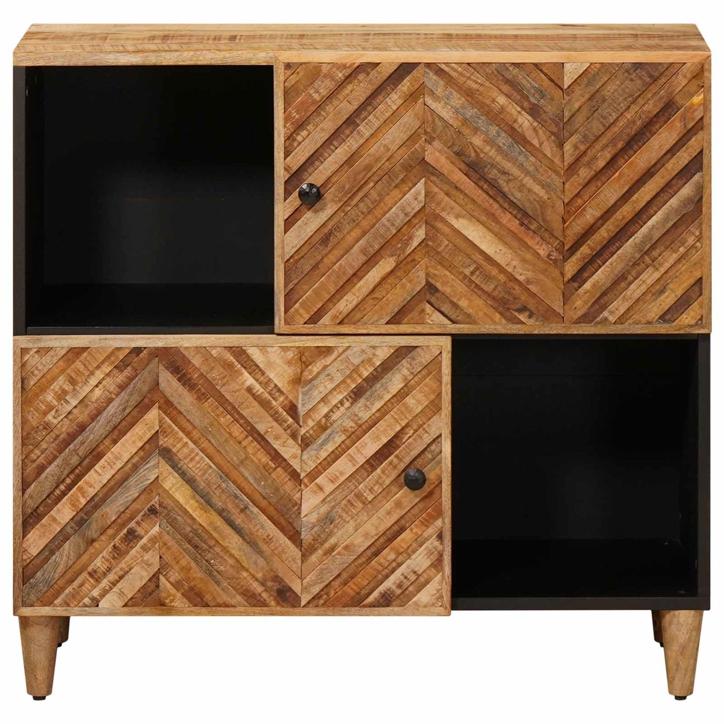 Oppbevaringsskap Brun 80 x 33,5 x 75 cm Massiv mango tre
