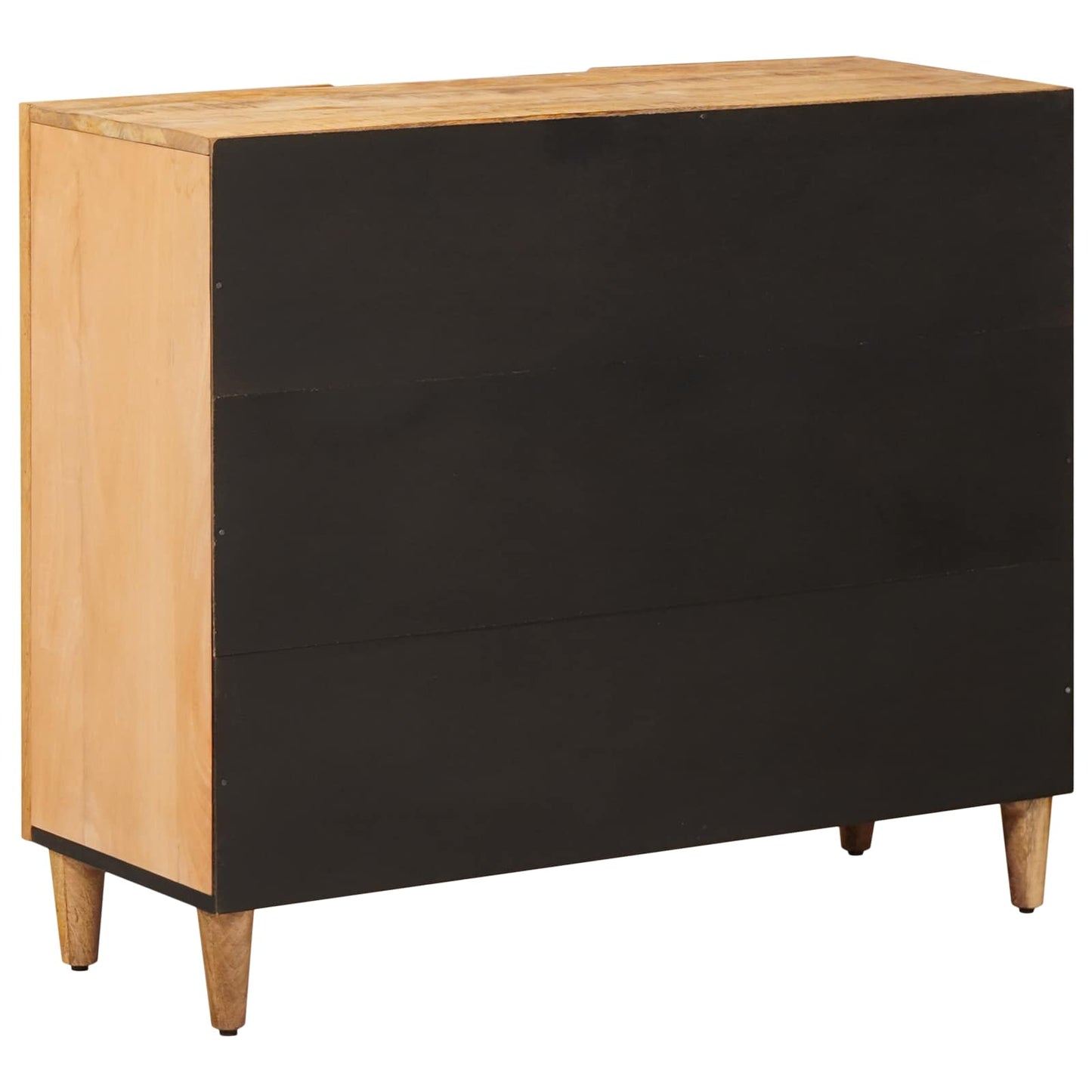 Oppbevaringsskap Brun 90 x 33,5 x 75 cm Massiv mango tre