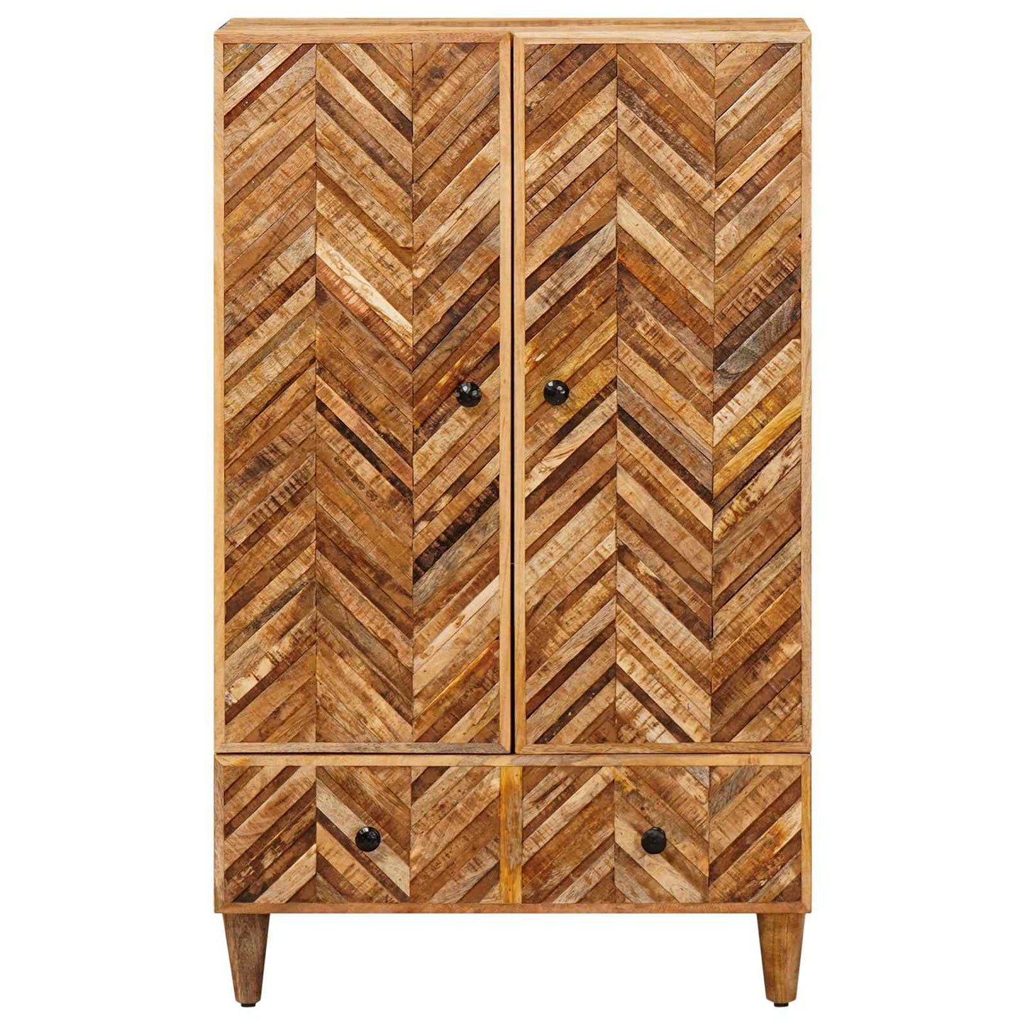 Oppbevaringsskap Brun 60 x 33,5 x 100 cm Massiv mango tre