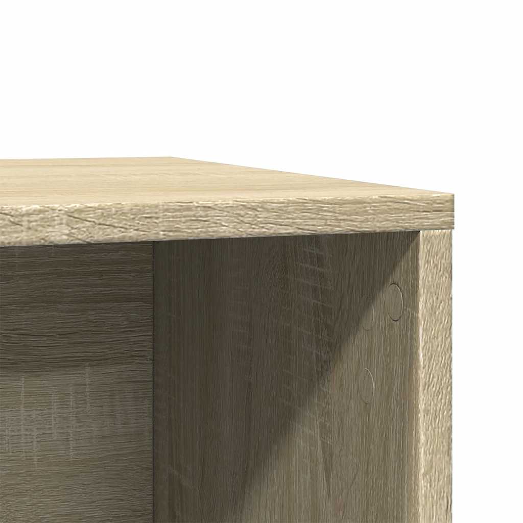 Skap til kattetoalett sonoma eik 60x40x40 cm konstruert tre vidaXL