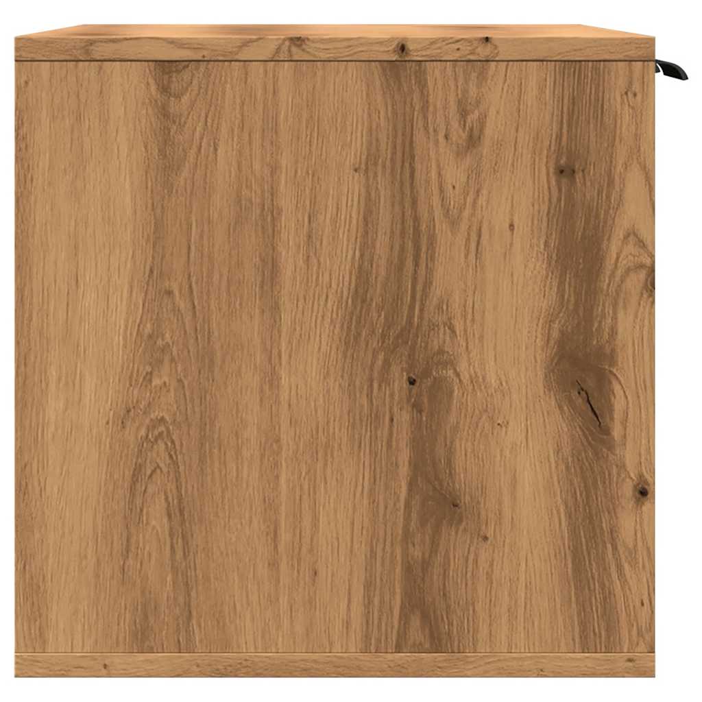 Skap til kattetoalett artisan eik 60x40x40 cm konstruert tre vidaXL