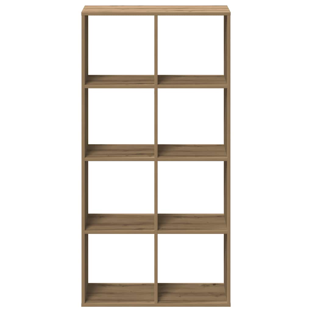 Romdeler bokhylle artisan eik 69,5x29x137,5 cm konstruert tre