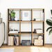Romdeler bokhylle artisan eik 102x29x103,5 cm konstruert tre