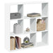 Romdeler bokhylle hvit 102x29x103,5 cm konstruert tre