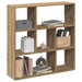 Romdeler bokhylle artisan eik 102x29x103,5 cm konstruert tre
