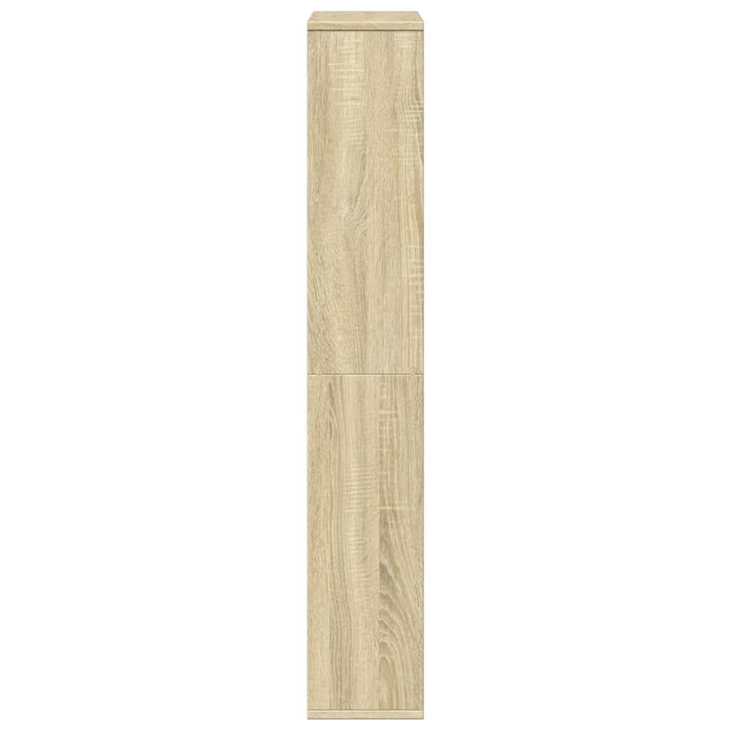 Bokhylle sonoma eik 60x20x120,5 cm konstruert tre