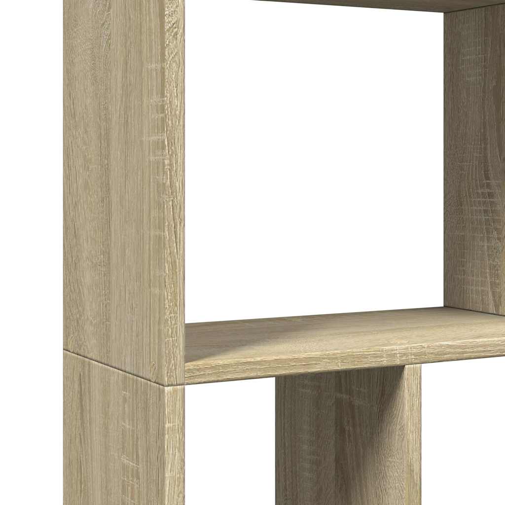 Bokhylle sonoma eik 60x20x120,5 cm konstruert tre