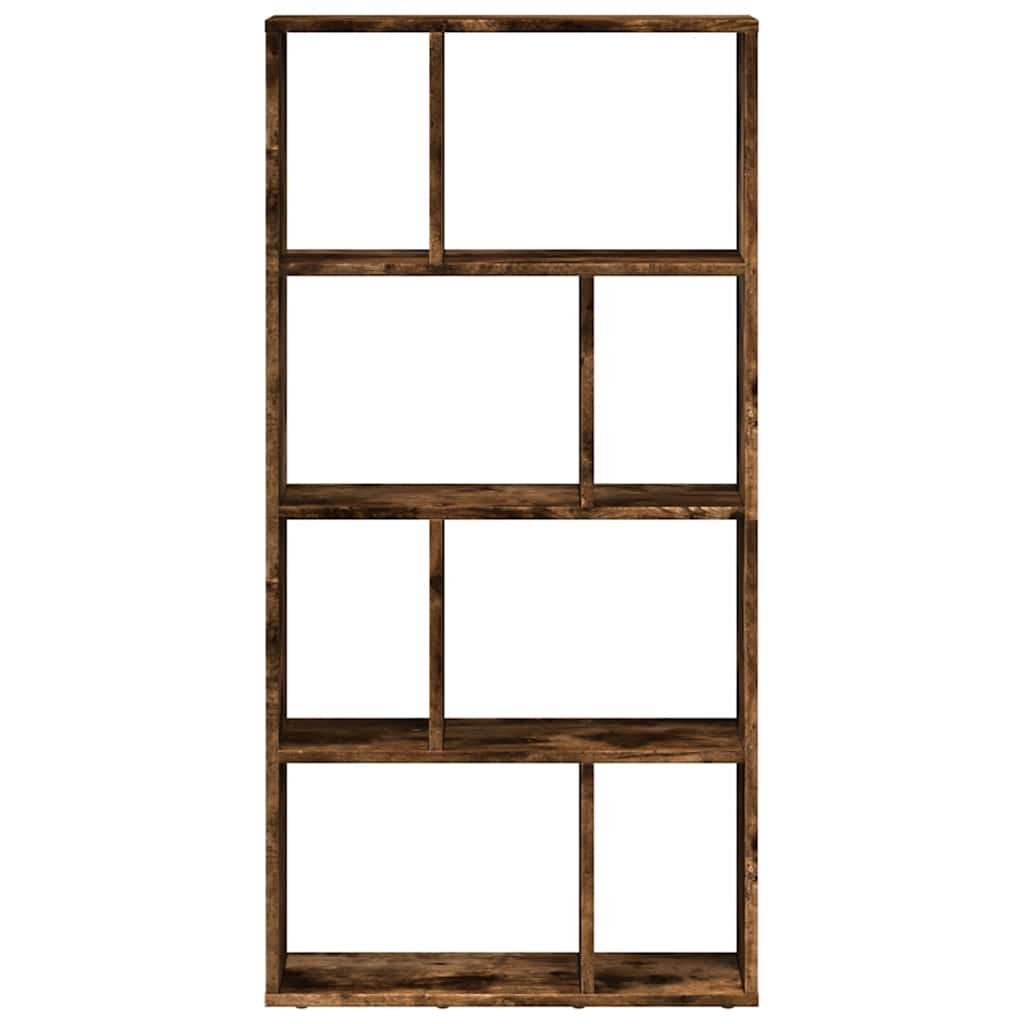 Bokhylle røkt eik 60x20x120,5 cm konstruert tre